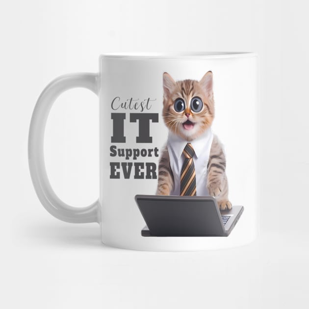 Cutest IT support ever by Tiessina Designs